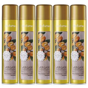 과일나라 아르간 헤어스프레이 후레쉬플로랄 300ml 5개 강력한 세팅력