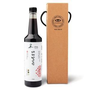 [JHQSVS38_52ER]대게맛간장 명인 간장 저염 국물 750ml
