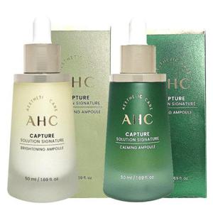 [AHC]AHC 캡쳐솔루션 앰플 50ml(카밍+브라이트닝) 2종
