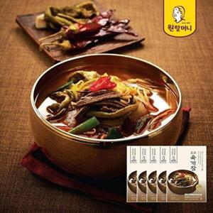 [원할머니]T 명품육개장 600g 5팩