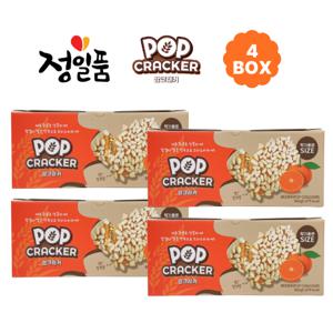 [정일품] 감귤 과즐 팝크래커(POP CRACKER) 4박스(1박스-36개입)