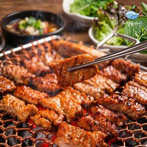 [자연백계]100% 돼지목살 양념 왕구이 600gx1팩