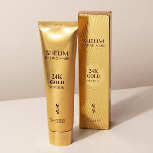 쉬림 24K골드 펩타이드 리프팅 마스크 100ml /필오프 랩핑마스크 결광 결개선