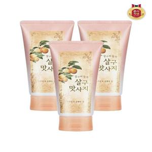 [온더바디]온더바디 살구 스크럽 앤 클렌징 폼 120G x 3개