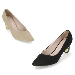 엘칸토 여성 언발 V컷 라인 펌프스 6cm LCWD70I539