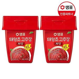 갤러리아_샘표 저당 태양초 고추장 500g 2개