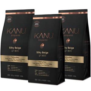 맥심 카누 원두 분쇄커피 실키베이지 200g x 3개_