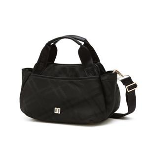 [ONLINE EXCLUSIVE] 블랙 빅체크 자가드 미디움 토트백 (DNGF6E904BK)