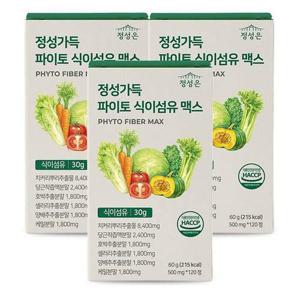 갤러리아_정성가득 파이토 식이섬유 맥스 120정 3개