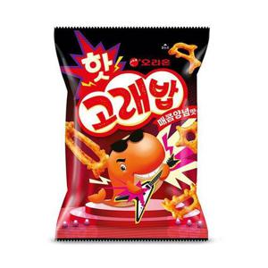 스낵 오리온 핫고래밥 매콤양념맛 118g 6개
