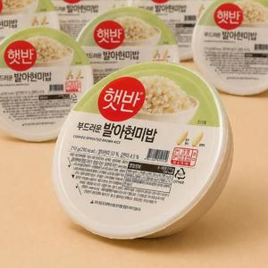CJ 햇반발아현미밥210g 16개