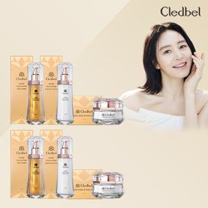 끌레드벨 럭셔리 골드 리프팅 기초세트 기본구성 (2세트)