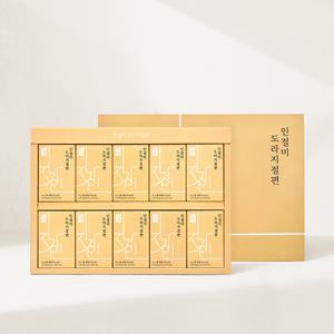 지강인 인절미 도라지절편 세트 20g X 10개입 X 2박스(쇼핑백 2개 포함)