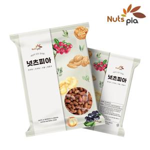 [넛츠피아] 국산 볶음 땅콩 1kg X 2봉 (총 2kg)