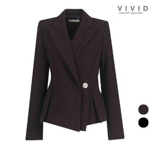 갤러리아_VIVID 여성 허리 단추비죠 가을봄 정장자켓