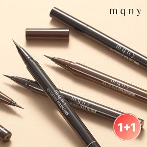 [1+1] 워터프루프 붓펜 아이라이너 리퀴드 펜라이너 3컬러
