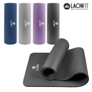 라온핏 요가매트 NBR 라이트 10mm 넓고 두꺼운 홈트
