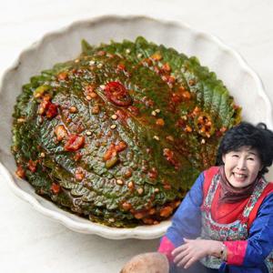 이조전통식품 밥반찬 양념 깻잎 1kg