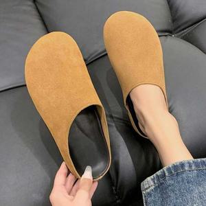 [룽스_64]편한 라운드 여름데일리외출신발 토 둥근 슬리퍼