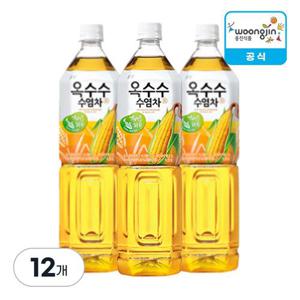 웅진식품 옥수수수염차 1.5L X 12개