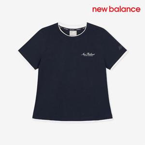 [뉴발란스]뉴발란스 여성용 반팔티 /t5- NBNEG2W512 59 / W LAYERED 반팔티 (STANDARD FIT)