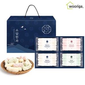 [우리가스토리] 추석 명절 소담 한과 찹쌀유과 선물세트 4호