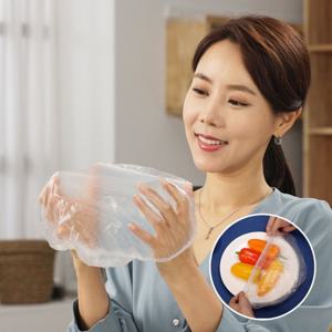 만능캡 이지착 대형 600개+특대형 400개/ 다용도 비닐캡 실링캡 밀폐 봉지 음식보관 그릇덮개