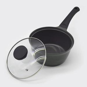 퀸덤 델라 인덕션 라면 편수냄비 세라믹 코팅 냄비 18cm