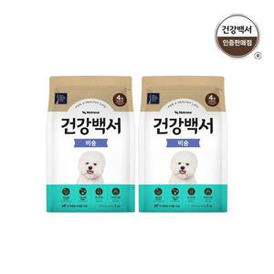 [건강백서] 전연령용 비숑 2kg 2개