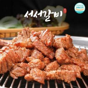 [왕조실록서서갈비]서서갈비 양념 돼지왕구이 매콤달콤맛 600g x6팩 총 3.6kg