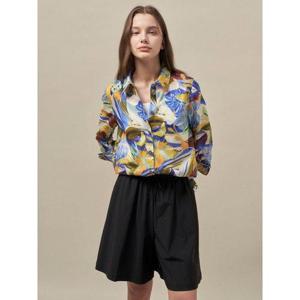 갤러리아_올리비아로렌 프린트 면 블라우스 VVCNL5M4471