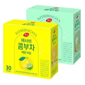 동서 애사비 콤부차 레몬 라임 30T+샤인머스캣리치30T