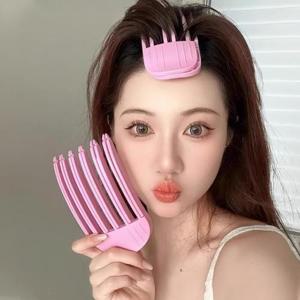 [주리빙]앞머리 뿌리 헤어볼륨집게 드라이집게 헤어롤 2종세트 (39909025)