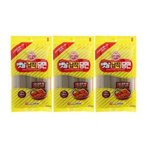오뚜기 옛날 납작당면 100g 3개 찜닭 사리면 넙적 마라탕 마라상궈 잡채 당