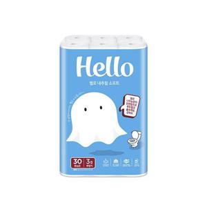 [헬로]헬로 내추럴 소프트 27m 30롤 1팩