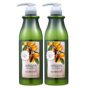 과일나라 컨퓸 아르간 샴푸 컨디셔너 750ml 2개 두피 모발 헤어케어