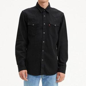 [리바이스]공용 바스토우 웨스턴 블랙 데님셔츠 85744-0002_KJ