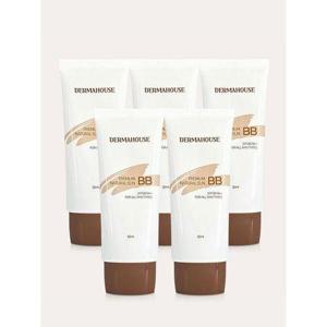 [더마하우스]내추럴썬비비크림 50ml 5개/커버력좋은비비크림/잡티커버/피부톤보정/깨끗한피부연출