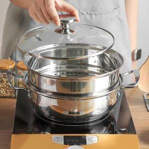 찜솥냄비 IH 스테인레스 전골냄비 찜냄비 24cm 스텐찜기 HWFI7PWD