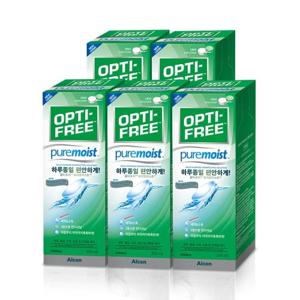 옵티프리 렌즈세척액 퓨어모이스트 300ml 5개