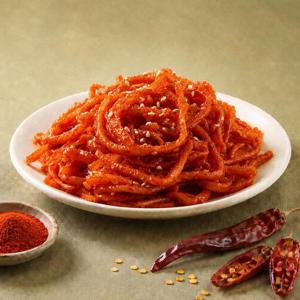 [순우리김치] 매콤 진미채 볶음 300g