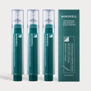 현대약품 마이녹셀 씨크닝 멜라녹실 PDRN 스피큘 탈모 앰플세럼 10ml 3개
