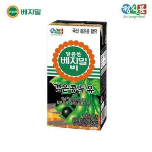 갤러리아_달콤한 베지밀 B(비) 검은콩 두유 190mlx64팩