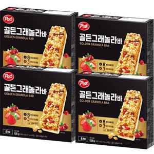 포스트 골든그래놀라 밀크바 108g X 4개