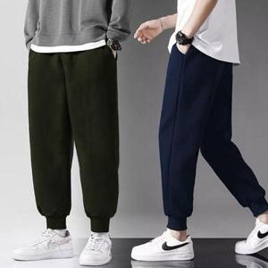 밴딩바지 컬러사이즈 남녀공용 바지 라이트 간절기 밴딩바지 조거 WFNZ1ZR