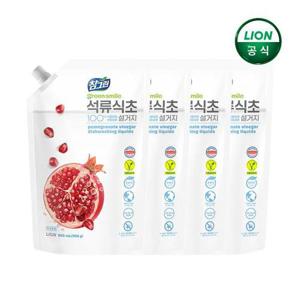 [참그린]참그린 석류식초설거지900g리필x4개