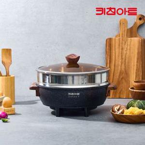 키친아트 라팔 통주물 전기 찜가마솥 32 프리미엄 전기냄비 곰솥 찜기