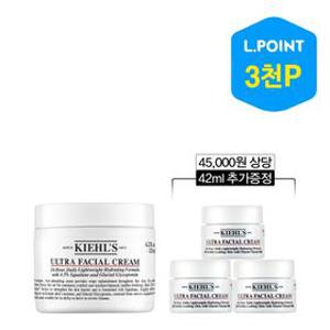 [8적립] 키엘 수분 장벽 크림 125ml 세트 (+42ml 본품 초과용량)(+ L.POINT 3천점)