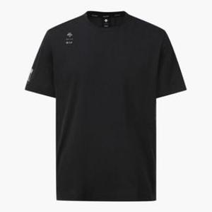 [데상트 골프] M 데상트골프웨어 GQC DQ22MFNS4Q-BLKG 남여공용 라운드 반팔 티셔츠 / BLACK