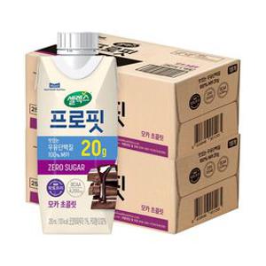 셀렉스 프로핏 완전단백질 모카 초콜릿 드링크 250ml 36입 (18입 2박스)